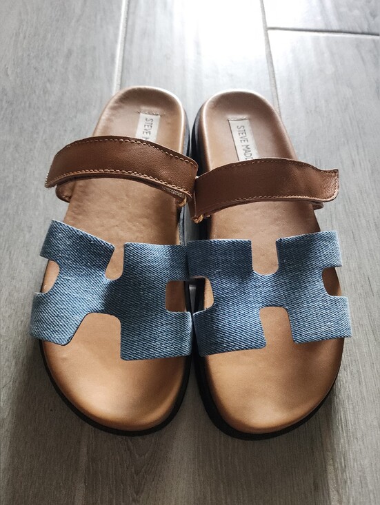 Steve Madden Shoes - Steve Madden Mayven Sandals in Denim Multi